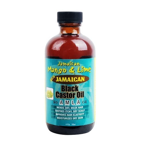 Чисто Ямайско черно рициново олио с масло от Амла